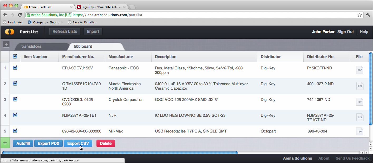 How to simplify requesting internal part numbers from doc control with