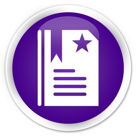 Purple-Bookmark