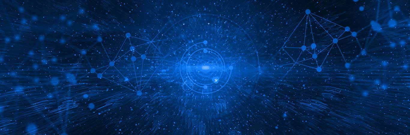 Image-internet of things, abstract futuristic cyber network
