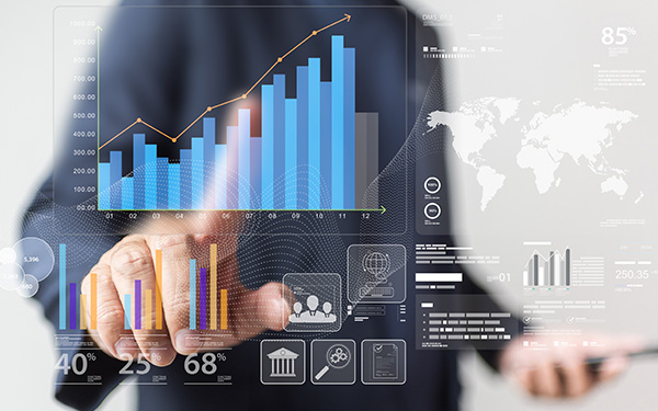 Image-Finger pressing the power button on a robotic in product development