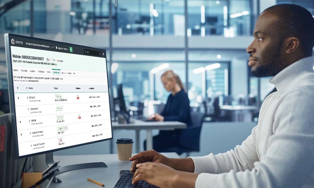 How Arena Automates Environmental Compliance and Risk Calculations for Electronic Components