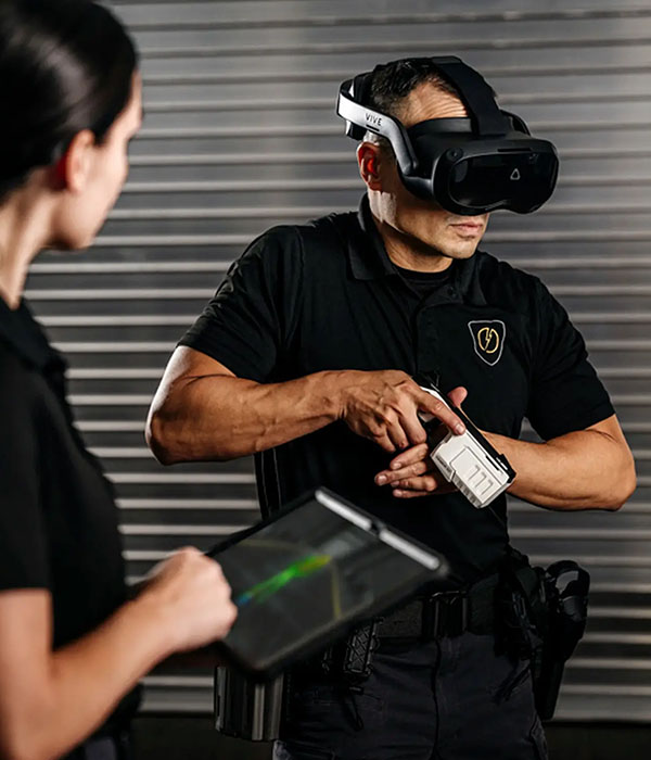 Photo-Axon training exercise using RV