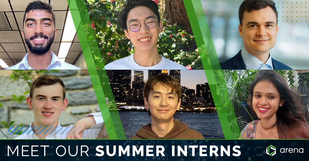 Arena 2023 Summer Interns