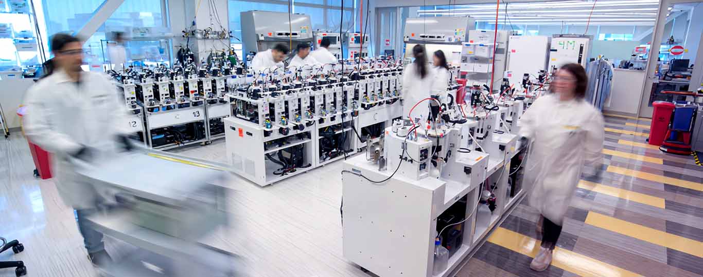 Culture Biosciences-Solution Image-Culture Biosciences laboratories in San Francisco, equipped with segregated modality suites, state-of-the-art bioreactors and analytical instrumentation