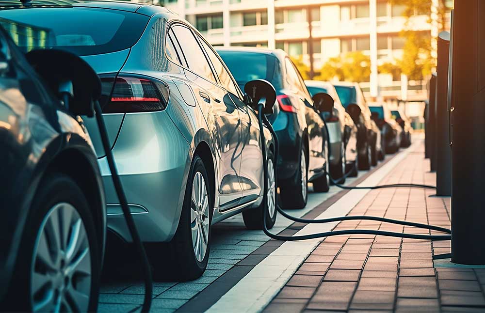 Electric vehicles charging with EV batteries