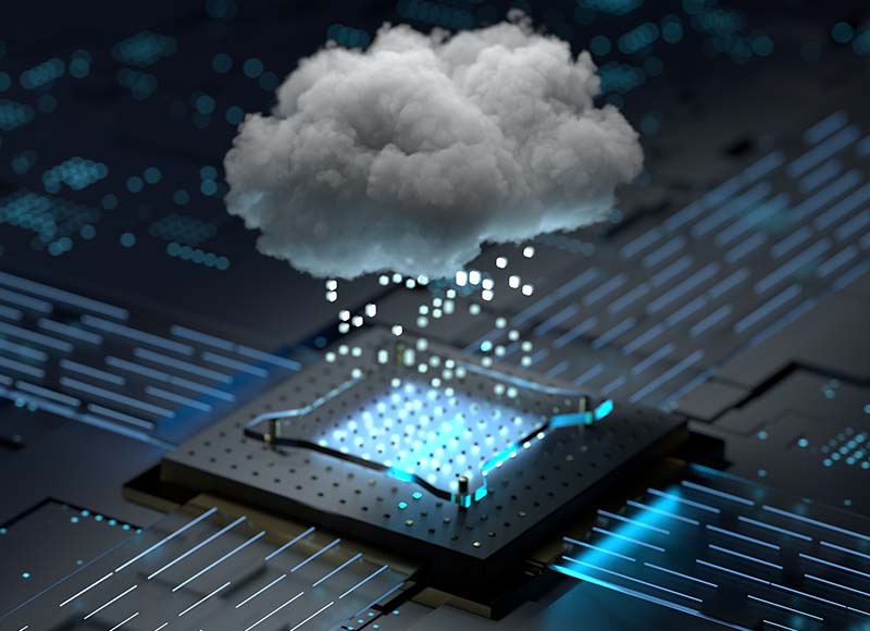 Foto que representa los datos que se suben a la nube