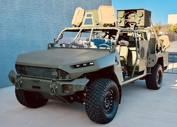 Image-Vehicle mounted radar system