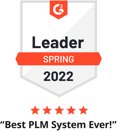 G2 Leader Badge - Spring 2022 - Best PLM System Ever!
