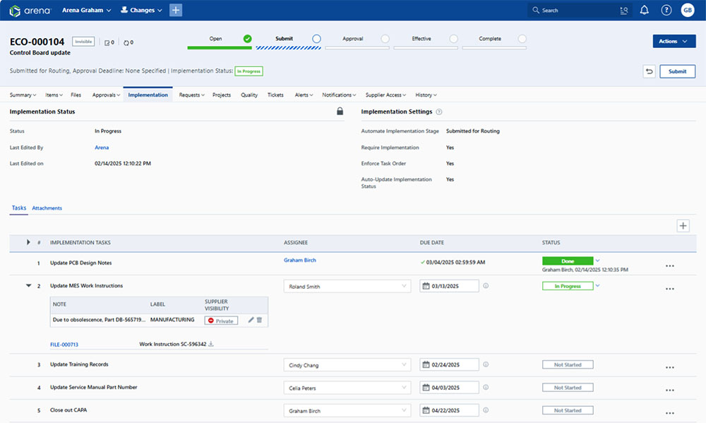 Image-Screen capture of control board update