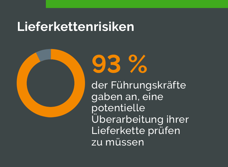 Lieferkettenrisiken-Diagramm