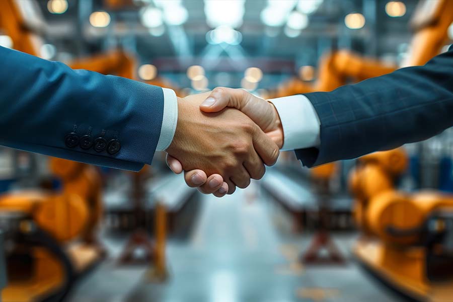 Image Working with trusted partners in manufacturing