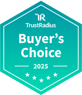 Graphic: Trust Radius-Buyers Choice 2025
