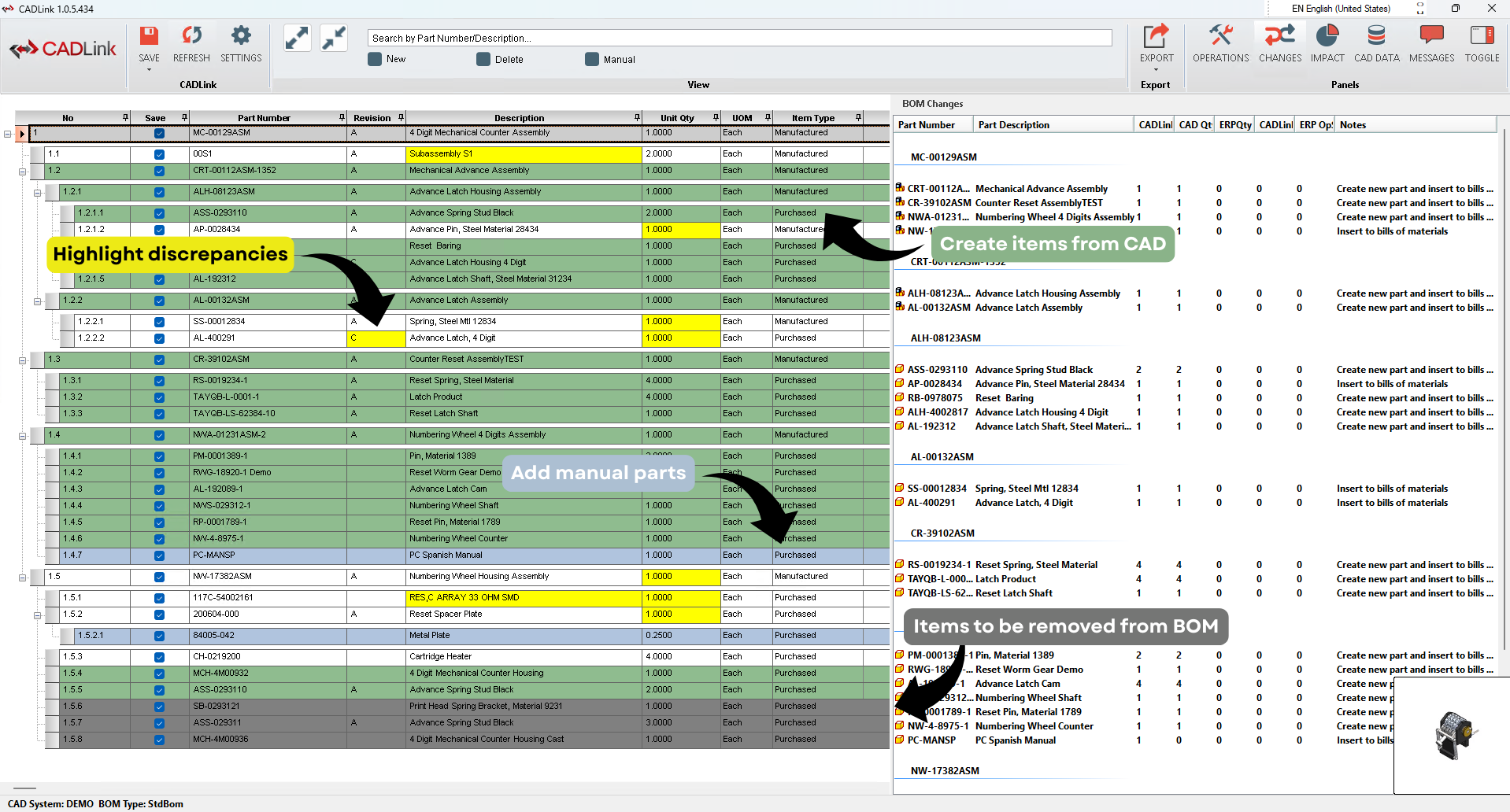 CADLink Interface