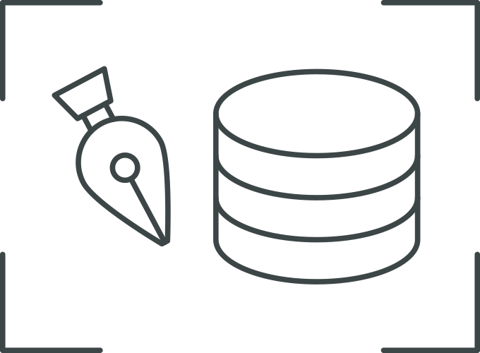 Icono de diseño asistido por ordenador