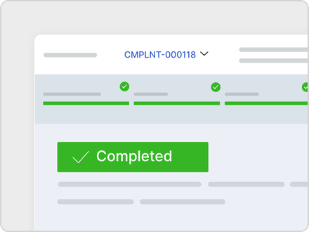 Faster customer complaint resolution