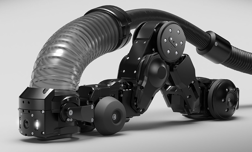 Image-hibot’s SQUID robot provides a safer alternative to human-led boiler and coil inspections. Their robots reduce human risk in dangerous environments.