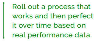 Roll out a Process that Works