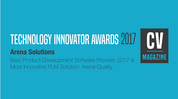Arena Quality Recognized At Technology Innovator Awards