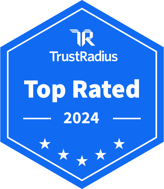 Badge- TrustRadius Top Rated 2023